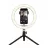 Аксессуары экшен камеры TRUST Trust Maku, Ring Light Vlogging kit, Improve your vlogs with this 10 inch ring light, including remote controls, tripod and phone clamp