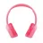 Casti cu microfon TRUST Trust NOUNA Wireless Kids Bluetooth Headphones - Pink, up to 15 hours of playtime, active sound limitation (max 85 dB), includes stickers for personalisable fun, perfect for kids aged 4-10, Foldable