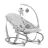 Scaun pentru alimentare PM Scaun de masa Hauck Sit N Relax 3in1 Nordic Grey