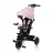 Bicicleta pentru copii PM Tricicleta Lionelo Berry Pink Rose