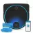 Robot-aspirator Hobot HOBOT Vacuum-Mop 4-in-1 Robot  Legee 7, EU, Black, Suction 2700pa, Sweep, Mop, Pet Mode, Creative Voice, Voice/Remote Control, Wi-Fi, Self Charging, Dust Box Capacity: 0.5L, Working Time: 90m, Maximum area about 240 m2, Barrier height 2cm