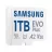 Card de memorie Samsung 1.0TB MicroSD (Class 10) UHS-I (U3) +SD adapter, Samsung EVO Plus 2024 "MB-MC1T0SA" (R:160MB/s)
Capacitate stocare:  1024 GB
Tip Card de memorie:  MicroSD 
Clasa de viteză SD:  Class 10 
Viteza maximă de citire:  160 MB/s