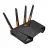 Router wireless ASUS Wi-Fi 6 Dual Band ASUS TUF Gaming Router "TUF-AX4200", 4200Mbps, OFDMA, 4xGbit, 1x2.5Gbit, USB3.2 Gen1
Standardul Wi-Fi:  IEEE 802.11a/b/g/n/ac/ax 
Frecvența Wi-Fi:  2.4 GHz, 5 GHz 
Rețea locală:  Wi-Fi 
Guest- rețea:  Da