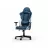 Fotoliu Gaming DXRacer Gaming/Office Chair DXRacer GLADIATOR-L-N23-LTC-BW-X1, Blue/White, Gaslift class 4, Premium PVC leather, max weight up to 150kg / height 180-200cm, Full tilt, Recline 90°-135°, 3D Armrests, Headrest and lumbar cushions, 6 cm PU Caster, W-22,15 kg