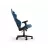 Fotoliu Gaming DXRacer Gaming/Office Chair DXRacer GLADIATOR-L-N23-LTC-BW-X1, Blue/White, Gaslift class 4, Premium PVC leather, max weight up to 150kg / height 180-200cm, Full tilt, Recline 90°-135°, 3D Armrests, Headrest and lumbar cushions, 6 cm PU Caster, W-22,15 kg