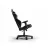 Игровое геймерское кресло DXRacer Gaming/Office Chair DXRacer GLADIATOR-L-N23-LTC-NW-X1, Black/White, Gaslift class 4, Premium PVC leather, max weight up to 150kg / height 180-200cm, Full tilt, Recline 90°-135°, 3D Armrests, Headrest and lumbar cushions, 6 cm PU Caster, W-22,15 kg