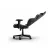 Fotoliu Gaming DXRacer Gaming/Office Chair DXRacer GLADIATOR-L-N23-LTC-NW-X1, Black/White, Gaslift class 4, Premium PVC leather, max weight up to 150kg / height 180-200cm, Full tilt, Recline 90°-135°, 3D Armrests, Headrest and lumbar cushions, 6 cm PU Caster, W-22,15 kg