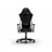 Fotoliu Gaming DXRacer Gaming/Office Chair DXRacer GLADIATOR-L-N23-LTC-NW-X1, Black/White, Gaslift class 4, Premium PVC leather, max weight up to 150kg / height 180-200cm, Full tilt, Recline 90°-135°, 3D Armrests, Headrest and lumbar cushions, 6 cm PU Caster, W-22,15 kg