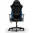 Игровое геймерское кресло DXRacer Gaming/Office Chair DXRacer GLADIATOR-L-N23-LTC-NB-X1, Black/Blue, Gaslift class 4, Premium PVC leather, max weight up to 150kg / height 180-200cm, Full tilt, Recline 90°-135°, 3D Armrests, Headrest and lumbar cushions, 6 cm PU Caster, W-22,15 kg