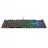 Игровая клавиатура TRUST Trust Gaming GXT 866 TORIX Premium mechanical gaming keyboard, linear Huano mechanical Full RGB White switches, full RGB illumination, 104 keys, 50 million key presses, US, 1.8 m, USB, Black