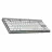 Gaming keyboard LOGITECH Gaming Wireless Keyboard Logitech G515 TKL, Mechanical, Thin, Low-profile, GL Tactile SW, Double-shot PBT, Macro, RGB, 1500mAh, 2.4GHz+BT, EN, White
.