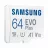 Карта памяти Samsung ..64GB MicroSD (Class 10) UHS-I (U3)+SD adapter, Samsung EVO Plus 2024 "MB-MC64SA" (R:160MB/s)