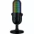 Microfon RAZER Microphones Razer Seiren V3 Chroma, 16mm Condenser Microphone, Supercardioid, 110db, -34 db, 96 kHz, 24bit, Tap-to-Mute, RGB, USB, Black