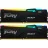 Модуль памяти KINGSTON 32GB DDR5-6000MHz Kingston FURY Beast RGB (Kit of 2x16GB) (KF560C30BBEAK2-32), CL30-36-36, 1.4V, AMD EXPO 1.0/Intel XMP 3.0, Black