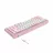 Игровая клавиатура Havit Gaming Keyboard Havit KB874L, Mechanical, Blue SW, All keys roll-over, 67 Keys, 50M, RGB, 1.8m, USB, EN, Pink/White