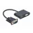 Адаптер Cablexpert Adapter VGA M to HDMI&VGA F+ 3.5 mm audio+5 V micro-USB port for power, Cablexpert "A-VGA-HDMI-02"