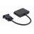 Адаптер Cablexpert Adapter VGA M to HDMI&VGA F+ 3.5 mm audio+5 V micro-USB port for power, Cablexpert "A-VGA-HDMI-02"