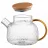 Чайник Ardesto Teapot Ardesto 1.0L, AR3010GH
Tipul vasului:  Ceainic cu infuzor 
Volum :  1 L
Materialul carcasei:  Sticlă 
Materialul capacului:  Bambus