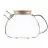 Ceainic Ardesto Teapot Ardesto 1.5L, AR3015GBI
Tipul vasului:  Ceainic cu infuzor 
Volum :  1,5 L
Materialul carcasei:  Sticlă 
Materialul capacului:  Bambus 
Colectie:  Midori