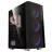 Carcasa fara PSU SPACER Case SPACER - gaming, Middle Tower, ATX, "RAINBOW", fara sursa,sticla securizata, 4 x fan, USB 2.0 x 2, USB 3.0 x 1, HD-Audio, mesh, fan controller