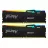 RAM KINGSTON 32GB (Kit of 2*16GB) DDR5-5600 Kingston FURY Beast DDR5 RGB, PC44800, CL40, 1.25V, Auto-overclocking, Asymmetric BLACK low-profile heat spreader, Intel XMP 3.0 Ready (Extreme Memory Profiles), KF556C40BBAK2-32