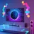 Smart lights GOVEE Hexagonб Glide Hexa Light Panels 10 Pack, Wi-Fi + BT, Multicolor, Diffused RGBIC Light Effects, No Hub Required, DIY Lighting Effects, Flexible Installation, 40 Preset Lighting Effects, Customizable Design Layout, App, Control Box, Voice