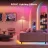 Indoor led strip GOVEE Light Strip  GOVEE RGBIC S LED Strip Light 5m, Protective Coating, Smart Wi-Fi Light Strip, Matter Compatible, Multicolor, Zonal Color Control, App, Control Box, Voice Control, No Hub Required, 3M Peel-and-Stick, Flexible Installation, Cuttable, 11 M