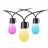 Outdoor smart lights GOVEE RGBIC Smart Outdoor String Lights 15m, 15 Light Bulbs, Wi-Fi + BT, App, Multicolor / Warm White, DIY Mode, Timer + Schedule, Waterproof - Bulb String Light: IP65 / Control Box: IPX5 / Adapter: IPX0, Voice Control, No Hub