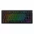 Gaming keyboard HyperX Gaming Wireless Keyboard HyperX Alloy Rise 75, Mechanical, 75% form factor, Linear SW, Volume knob, 80h, RGB, 1.8m, 2.4+BT+USB-C, EN/RU, Black