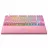 Gaming keyboard RAZER Gaming Keyboard Razer Huntsman V2, TLK, Mechanical, Optical Linear SW, Aluminum top, Macro, Wrist Rest, Sound Dampening Foam, RGB, USB, EN, Pink
.