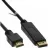 Кабель видео Brackton Cable DP-HDMI - 3m - Brackton DP4-HD6-0300.B, 3 m, DisplayPort 20 pin to HDMI 19 pin m/m, IC-chip for 100% transmission, 4K 60Hz 4:4:4, 3840x2160, 18Gbit/s, HDR10, HDCP 2.2/1.4, 3D, bulk packing