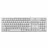 Клавиатура беспроводная SVEN SVEN KB-S300, Keyboard, Waterproof design, 104 keys, traditional layout, Comfortable, quiet and precise keystroke, USB, OS compatibility: Windows, MacOS, Linux; White, Rus/Ukr/Eng