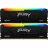 Модуль памяти KINGSTON 16GB (Kit of 2*8GB) DDR4-3600  Kingston FURY® Beast DDR4 RGB, PC28800, CL17, 1.35V, Auto-overclocking, Dynamic RGB effects featuring Kingston FURY Infrared Sync technology, Asymmetric BLACK low-profile heat spreader, Intel XMP Ready  (Extreme Memory