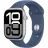 Смарт часы APPLE Apple Watch Series 10 GPS, 46mm Silver Aluminium Case with Denim Sport Band - M\L, MWWM3 (USA)