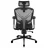 Игровое геймерское кресло ThunderX3 Ergonomic Office Chair ThunderX3 YTC Mesh Black, User max load up to 125kg / height 165-185cm