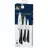 Нож Tefal Knife Set Tefal K267S355
Tip cuțit:  Set de Cuțite 
Material lama:  Oțel inoxidabil 
Material mâner:  Plastic 
Lungime lama:  15/12/9 cm
Colectie:  Jamie Oliver 
Numărul de piese în set:  3 
Set:  Cuțit de bucătar, Cuțit universal, Cuțit de curățat