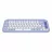 Клавиатура беспроводная LOGITECH Wireless Keyboard Logitech POP ICON, Compact design, Low-profile keys, Dual printed layout, Easy-Switch Keys, 2xAAA, Bluetooth, EN, Liliac/Orange
.