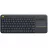 Tastatura fara fir LOGITECH Wireless Touch Keyboard Logitech K400 Plus, Compact, Touchpad, F-keys, Quiet typing, Unifying receiver, 2xAA, 2.4Ghz, EN/RU, Black