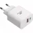 Incarcator Rivacase Wall Charger Rivacase PS4102 W00, 2 port, 20W PD USB-C + QC3.0 USB-A, White