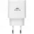 Incarcator Rivacase Wall Charger Rivacase PS4102 WD4, + Type-C to Type-C Cable, 2 port, 20W PD USB-C + QC3.0 USB-A, White