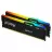 RAM KINGSTON 64GB DDR5-6400MHz  Kingston FURY Beast RGB (Kit of 2x32GB) (KF564C32BBEAK2-64), CL32-39-39, 1.4V, AMD EXPO 1.0/Intel XMP 3.0, Black