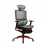 Fotoliu Gaming 1STPLAYER Gaming Chair 1STPLAYER ERGO PLAY White&Red, High tech reinforced polyester material mesh,  Reinforced steel frame, 3D armrest, soft PU-cushioned footrest, aluminum outer frame, 4 class Gaslift, 60mm noiseless PU caster, Tilt Angle Adjuster:95°-120°,1