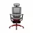 Fotoliu Gaming 1STPLAYER Gaming Chair 1STPLAYER ERGO PLAY White&Red, High tech reinforced polyester material mesh,  Reinforced steel frame, 3D armrest, soft PU-cushioned footrest, aluminum outer frame, 4 class Gaslift, 60mm noiseless PU caster, Tilt Angle Adjuster:95°-120°,1