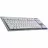 Gaming keyboard LOGITECH Gaming Wireless Keyboard Logitech G915 X TLK, Mechanical, Ultra thin, GL Tactile, Aluminum, Media сontrols, Volume roller, RGB, 2.4GHz+BT, EN, White