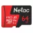 Карта памяти Netac Netac MicroSD P500 Extreme Pro 64GB NT02P500PRO-064G-S