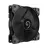 Вентилятор GAMEMAX PC Case Fan GAMEMAX GMX-14WFBK-PWM, 140mm, 30dB, 43CFM, 600-1400PM, Hydraulic bearing, PWM, 4pin, Black