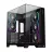 Carcasa fara PSU GAMEMAX Case ATX GAMEMAX Infinity Pro, w/o PSU, 08/1.0mm, 5x120mm ARGB fans, Front&Side&Top Tempered Glass, DF, 1xUSB-C, 1xUSB 3.0, 3x2.5", 1x3.5", Black