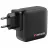 Încarcator VERBATIM USB Charger VERBATIM Mini GaN Charger 165W, 4 output ports: 1 x USB-C® PD 140W, 1 x USB-C PD 100W, 1 x USB-C PD 65W and 1 x USB-A QC 3.0, US plug with EU and UK adaptors, fireproof material, black