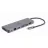 Кабель USB GEMBIRD Gembird  A-CM-COMBO5-05, USB Type-C 5-in-1 multi-port adapter (Hub + HDMI + PD + card reader + LAN),  3-port USB 3.1 Gen 1 (5 Gbps) hub, 4K HDMI, Gigabit LAN port, SD card reader and 100 W USB Type-C Power Delivery port, durable premium style metal h