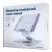 Cooling pad GEMBIRD Notebook Rotating Riser Gembird NBS-DR1-01, up to 15.6'', Aluminum, Foldable, Silicone pad, up to 10kg, Height/Angle adjustment, Silver